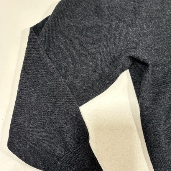 Pendleton Mens Argyle Wool V-Neck Sweater Blue Charcoal Gray Large - Picture 7 of 9